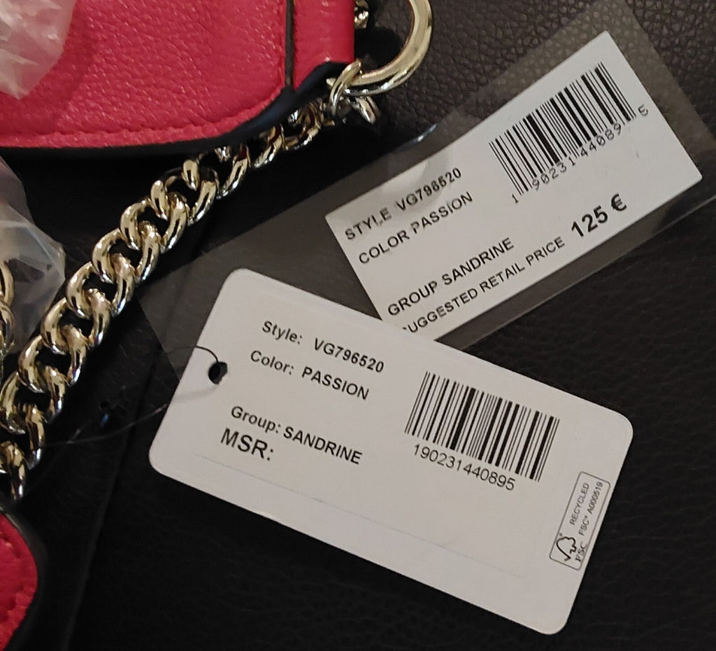 Guess Sandrine Convertible Crossbody Passion Pink NWT 🔥🔥🔥