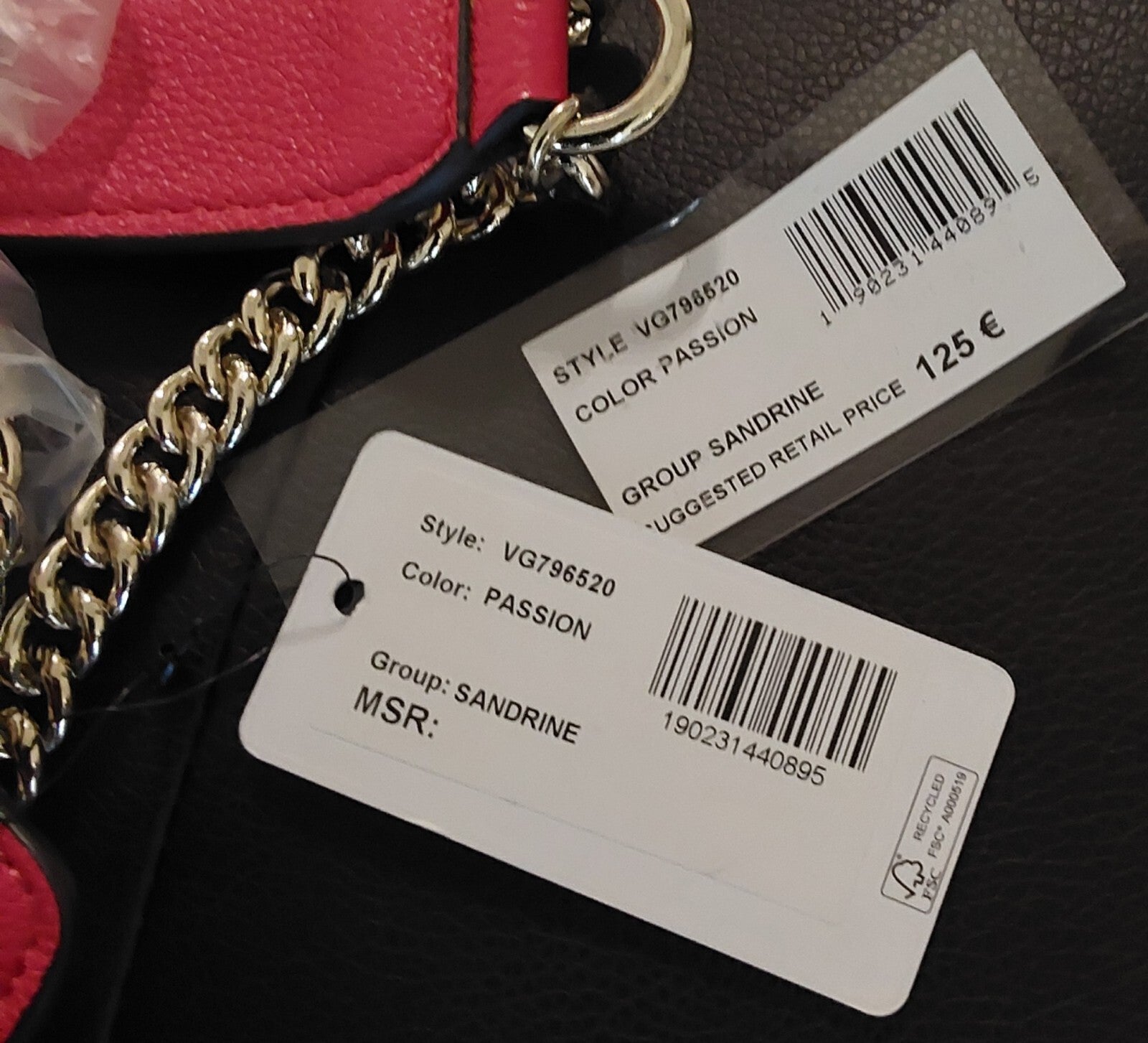 Guess Sandrine Convertible Crossbody Passion Pink NWT 🔥🔥🔥