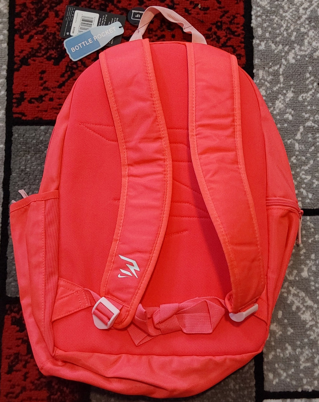 Nike 3Brand Racer Pink Backpack By Russell Wilson Laptop Work School