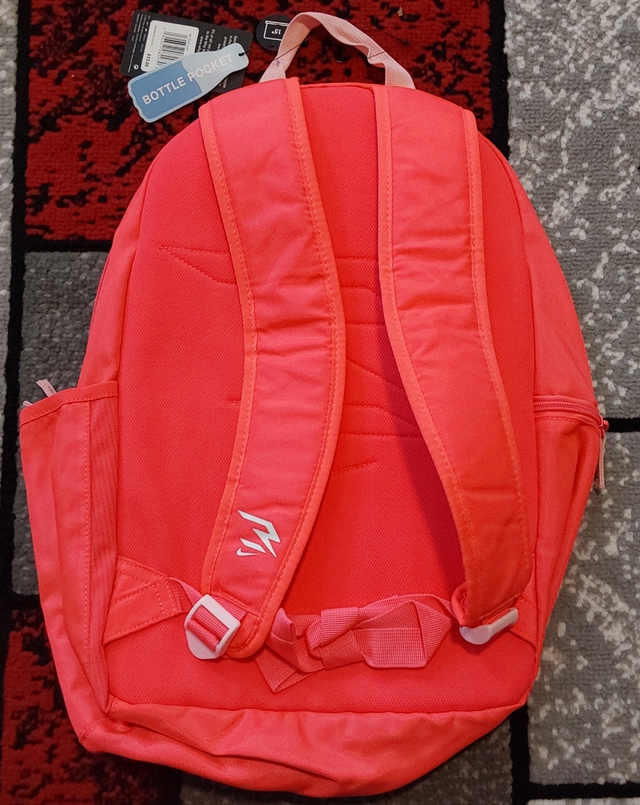 Nike 3Brand Racer Pink Backpack By Russell Wilson Laptop Work School
