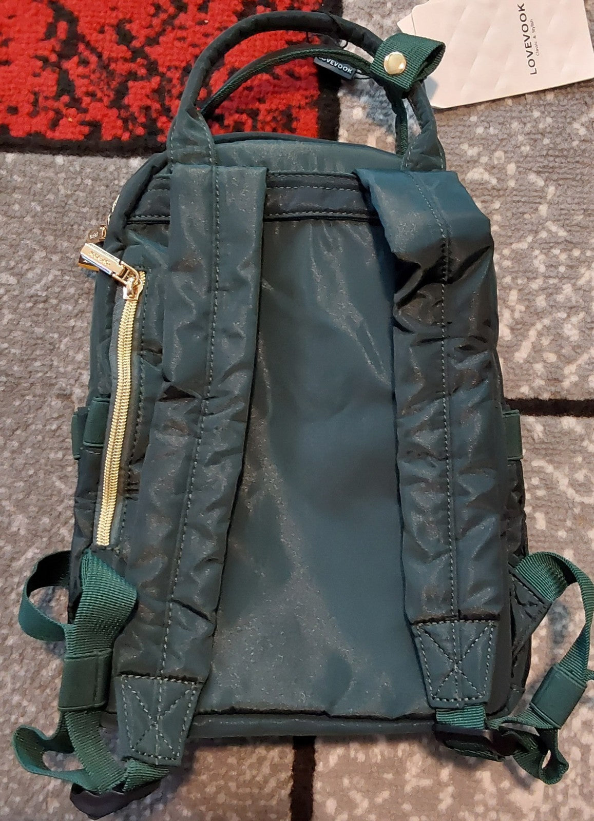 LOVEVOOK Mini Backpack Green with USB, NWT🔥🔥🔥