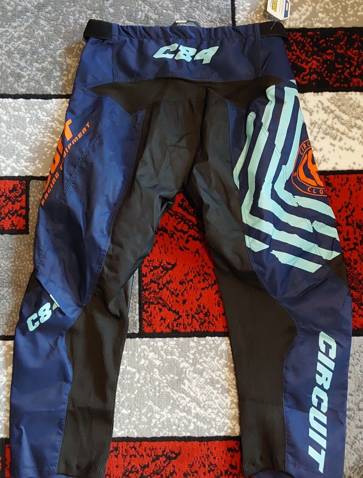 Circuit Equipment Reflex Gear Set Pants Blue Aqua Size 34 NWT