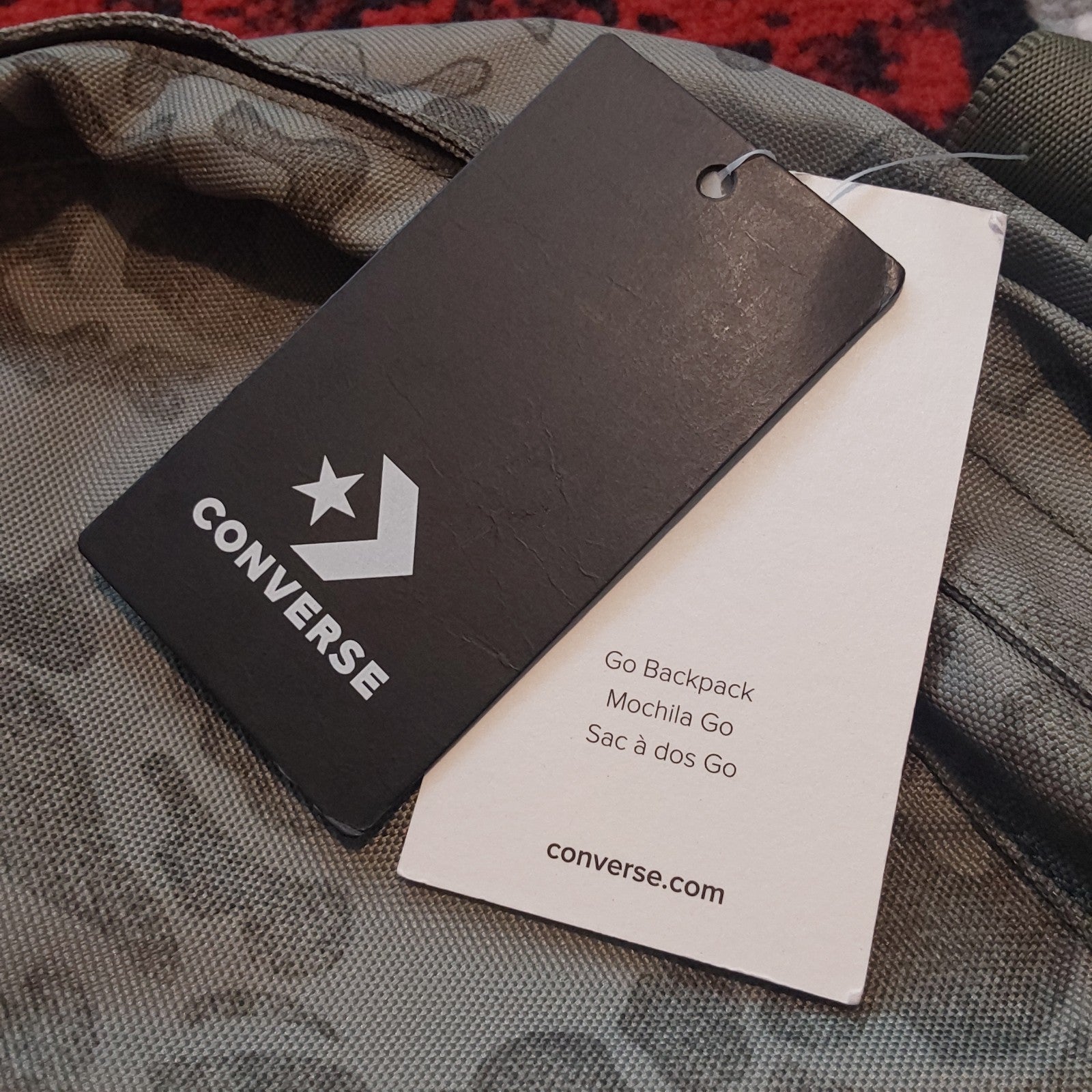 Converse GO 2 Backpack Camo Green NWT🔥🔥🔥