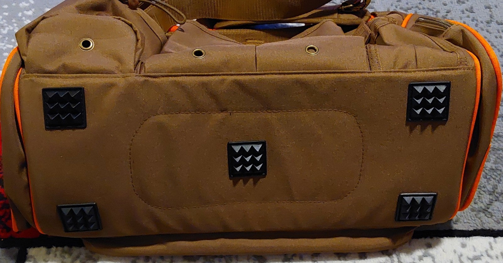 Scheels Outfitters Rugged Gear Bag With Company Logo Brown NWT 🔥🔥🔥