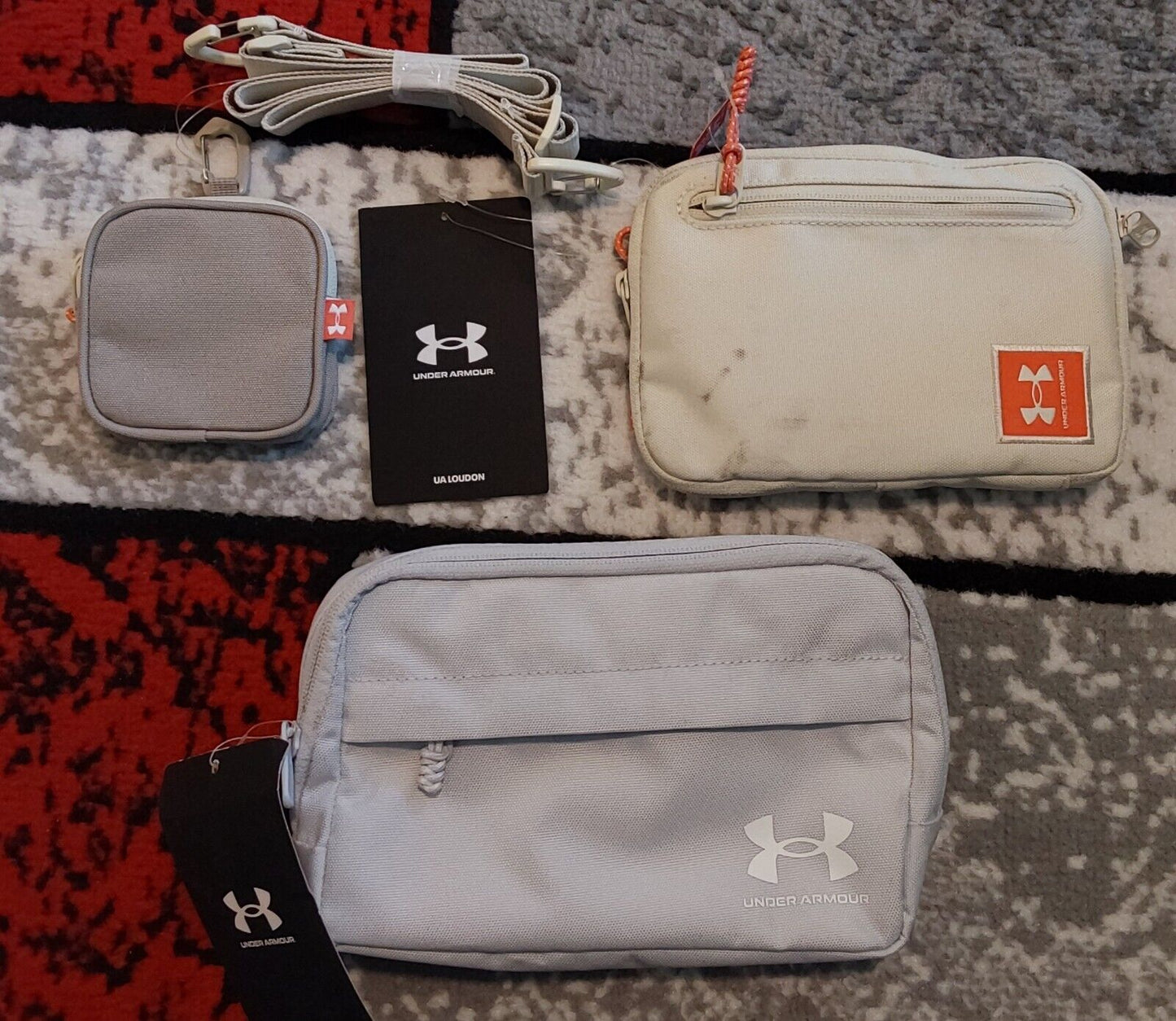 Under Armour Loudon Crossbody Set & Belt Bag With Blemishes NWT