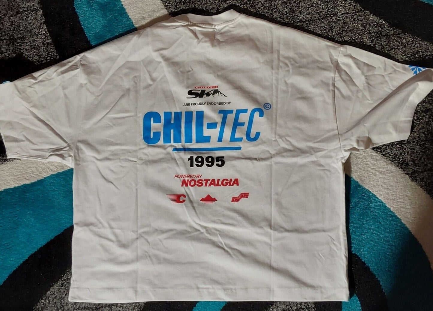 Childish Ski Collection Chil-Tec Alpine White T-Shirt XXL NWT