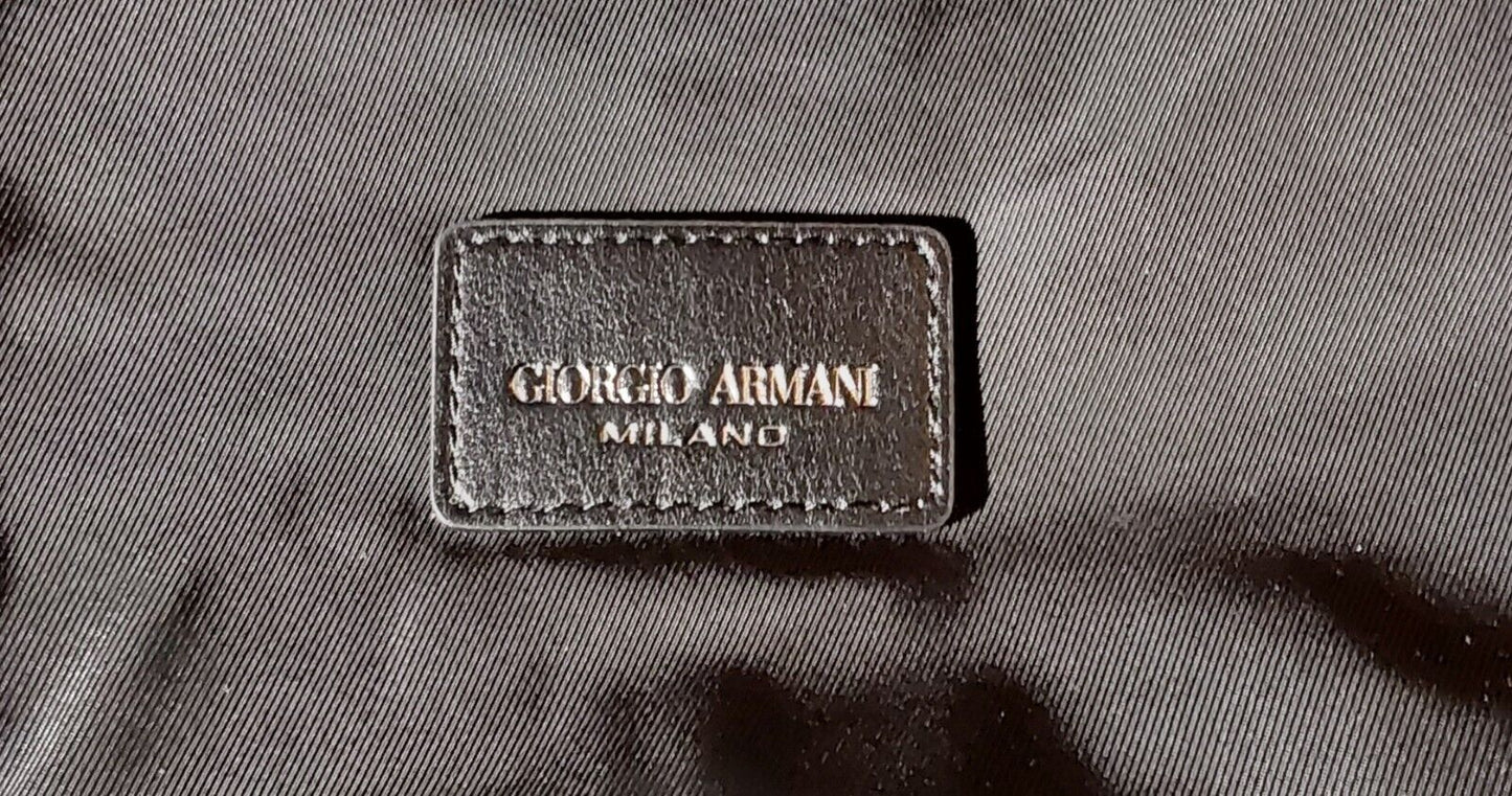 Giorgio Armani 24h Tote Duffle Bag Black NWOT