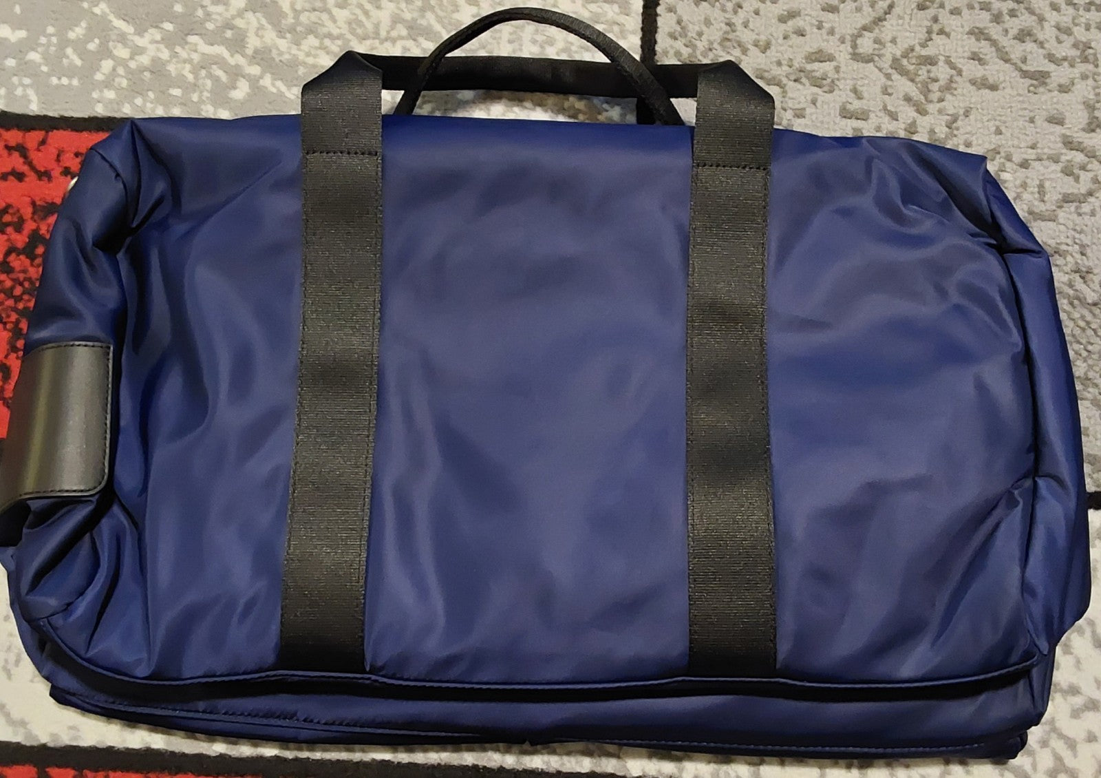 Quince Heavy Duty Nylon Duffel Bag Navy "With Company Logo "NWT 🔥🔥🔥