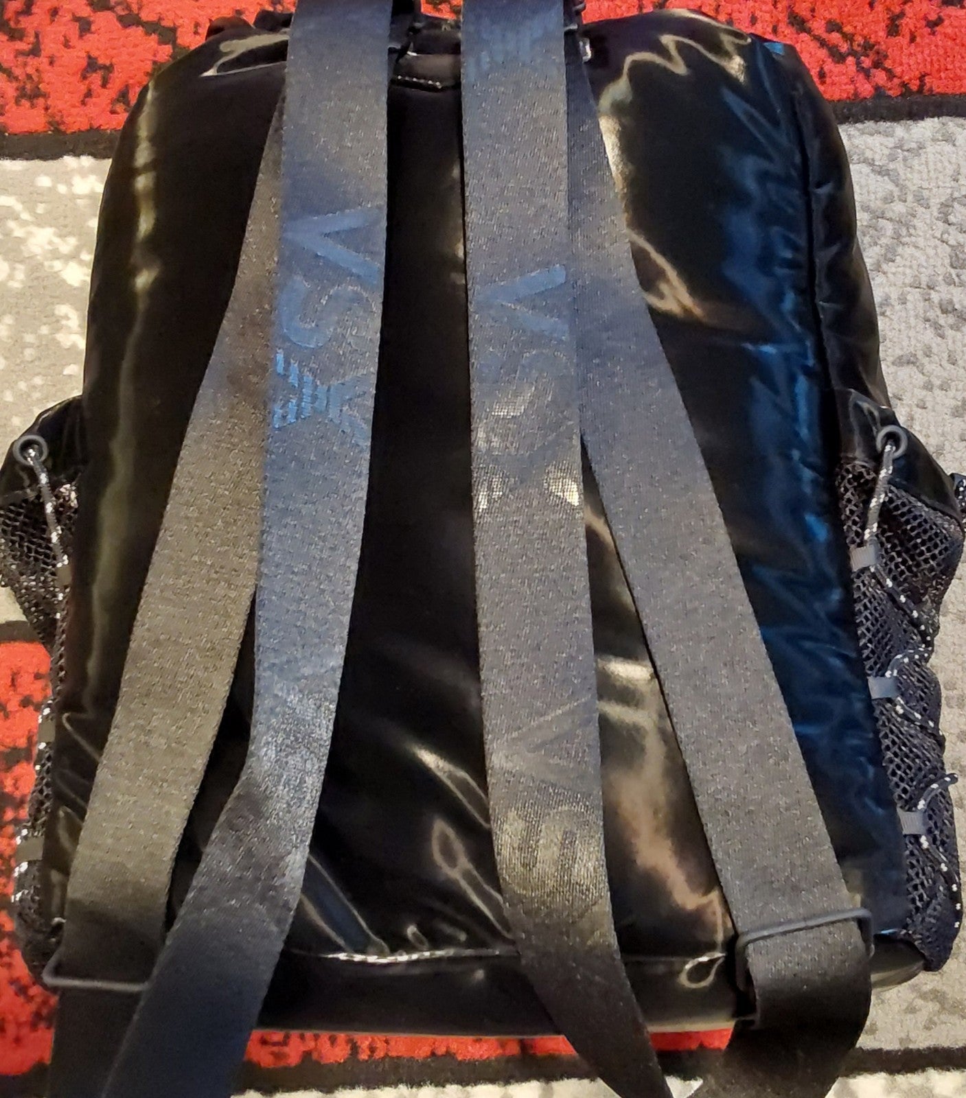 Victoria Secret VSX Liquid Shine Black Shark Backpack NWT 🔥🔥🔥