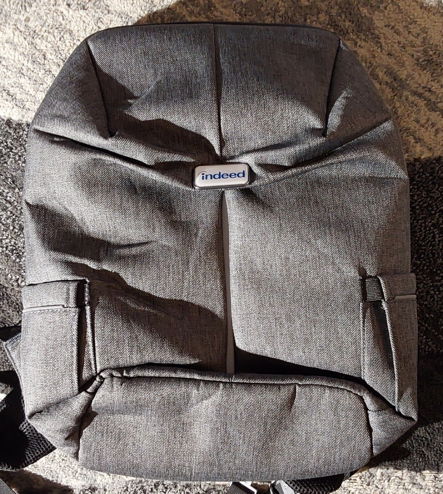 Phantom Unisex Smartest Backpack Gray Shockproof Lined Company Logo NWT