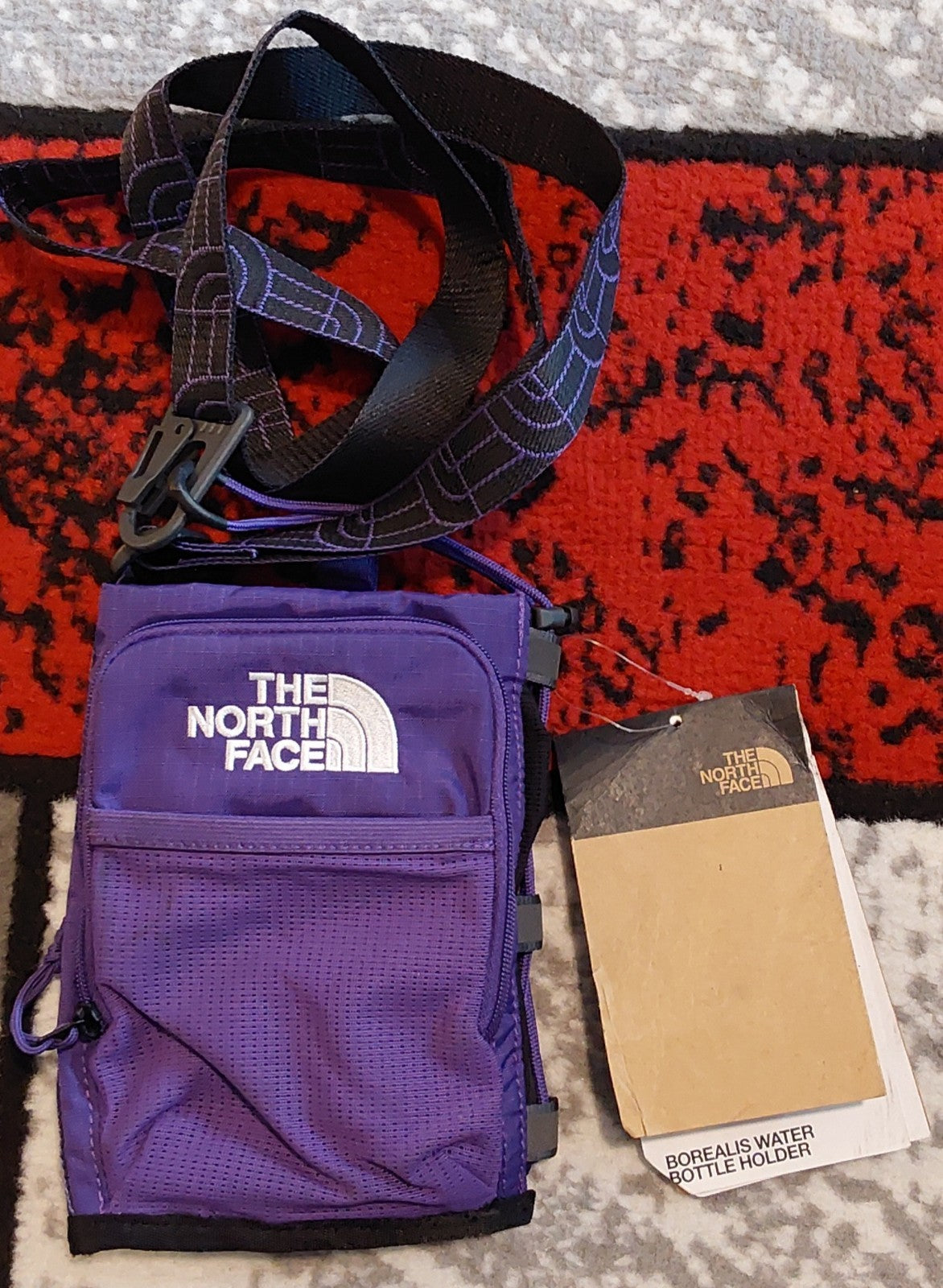 THE NORTH FACE Borealis Water Bottle Holder Purple Blemished NWT🔥🔥🔥