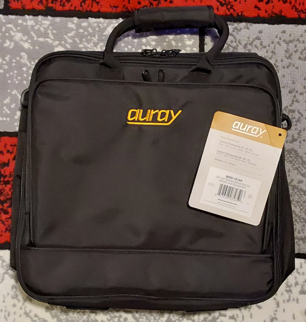 Auray MXB-1515B Bag For Mixers And Equipment Black NWT 🔥🔥🔥