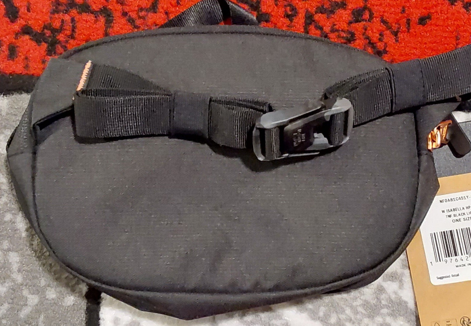 The North Face Isabella Hip Waist Pack Black Rose Gold NWT🔥🔥🔥