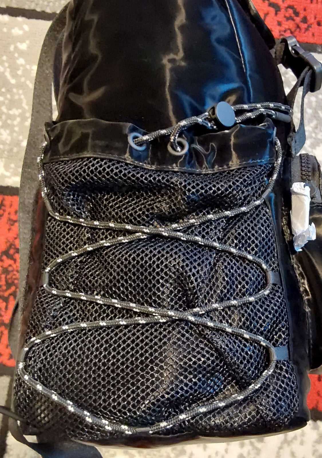 Victoria Secret VSX Liquid Shine Black Shark Backpack NWT 🔥🔥🔥