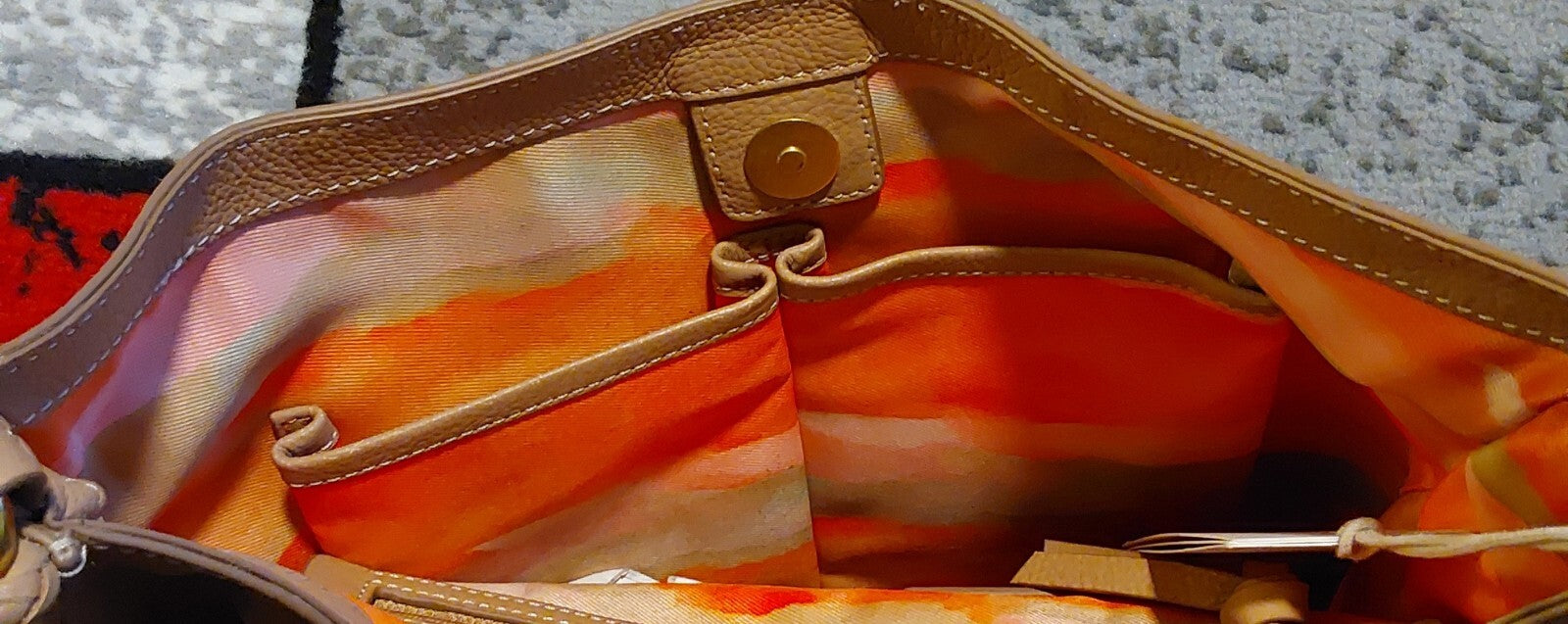 Lucky Brand Leather LY-LAYA  2 In 1 Crossbody Satchel Barley NWT 🔥🔥🔥