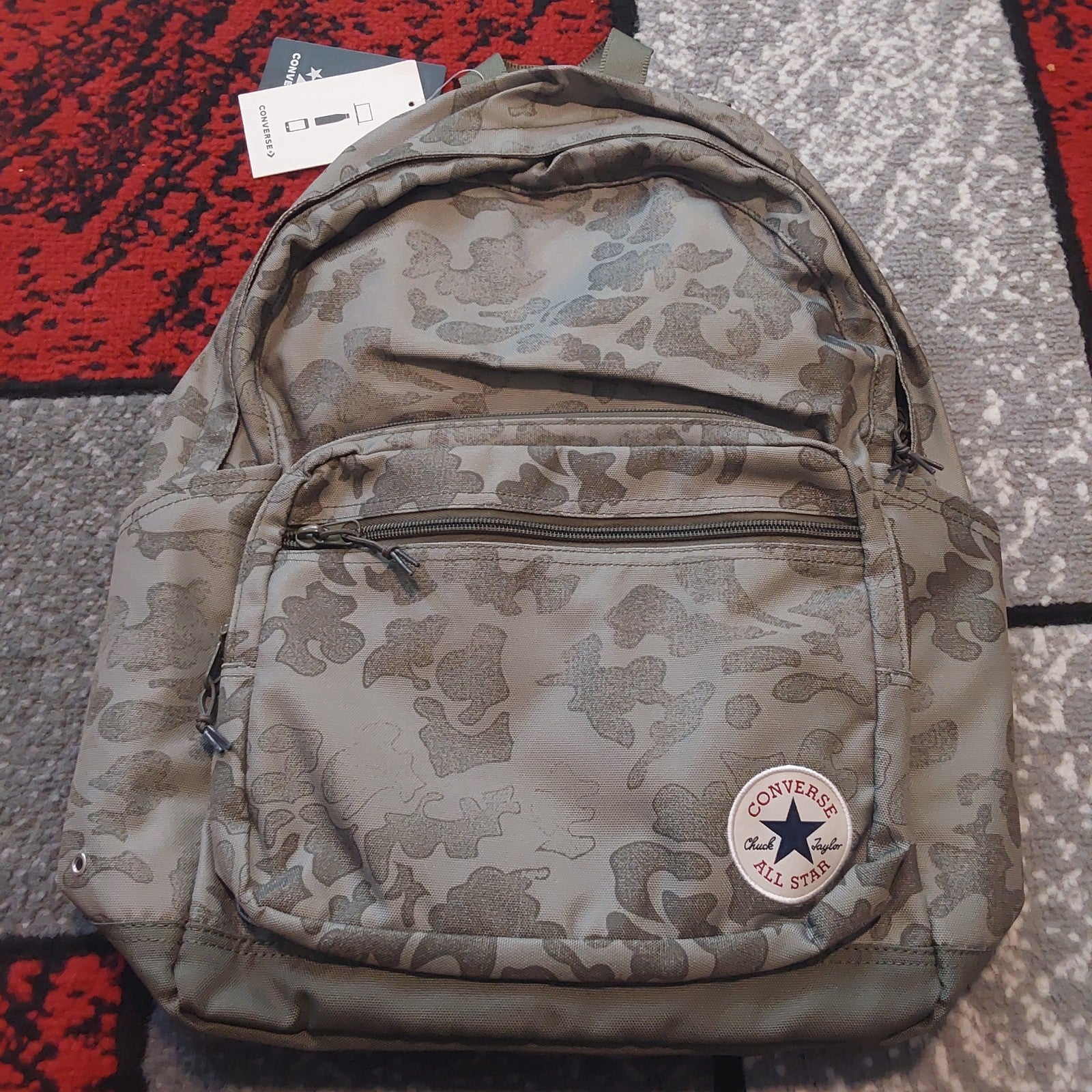 Converse GO 2 Backpack Camo Green NWT🔥🔥🔥