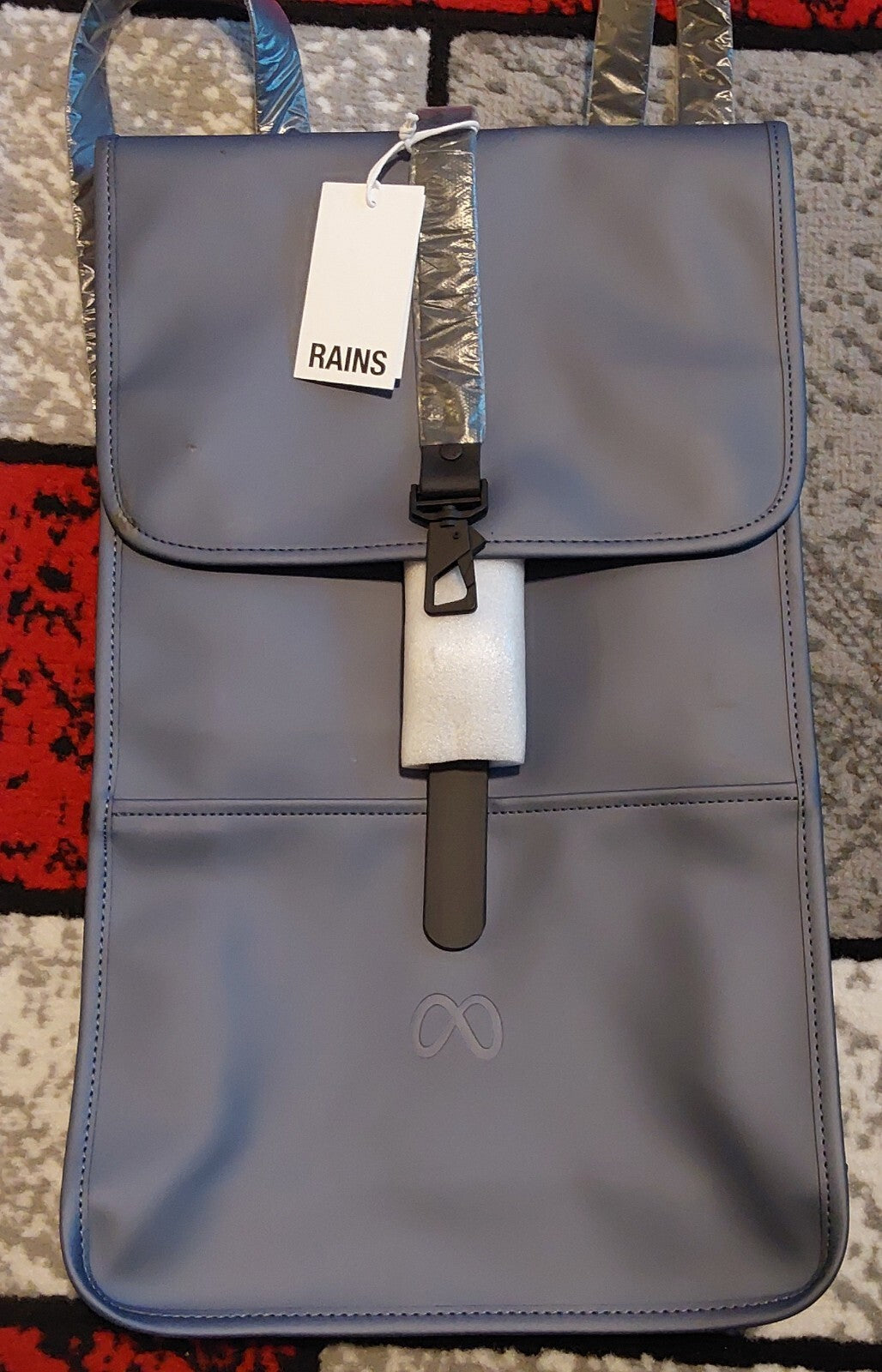 RAINS  Backpack Mini W3 Color Bay Blemished NWT 🔥🔥🔥