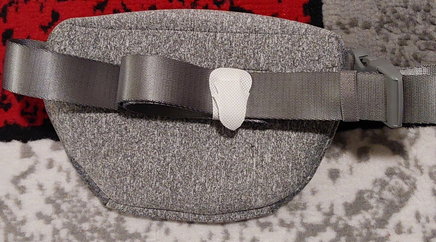 Quince All-Day Neoprene Belt Bag Grey Heather NWT