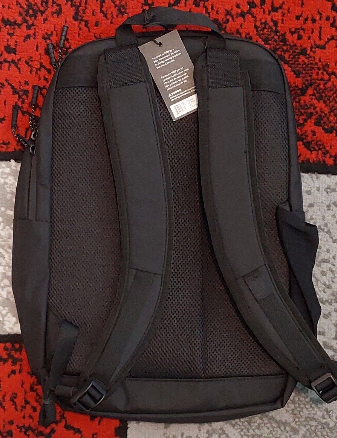 TimBuk2 Parkside Eco Backpack With Company Logo Black NWT