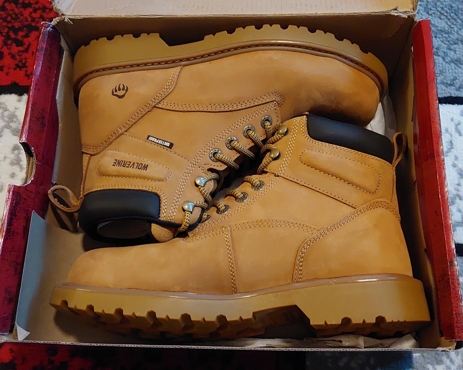 WOLVERINE Floorhand WP Wheat  Size 8.5 NIB 🔥🔥🔥