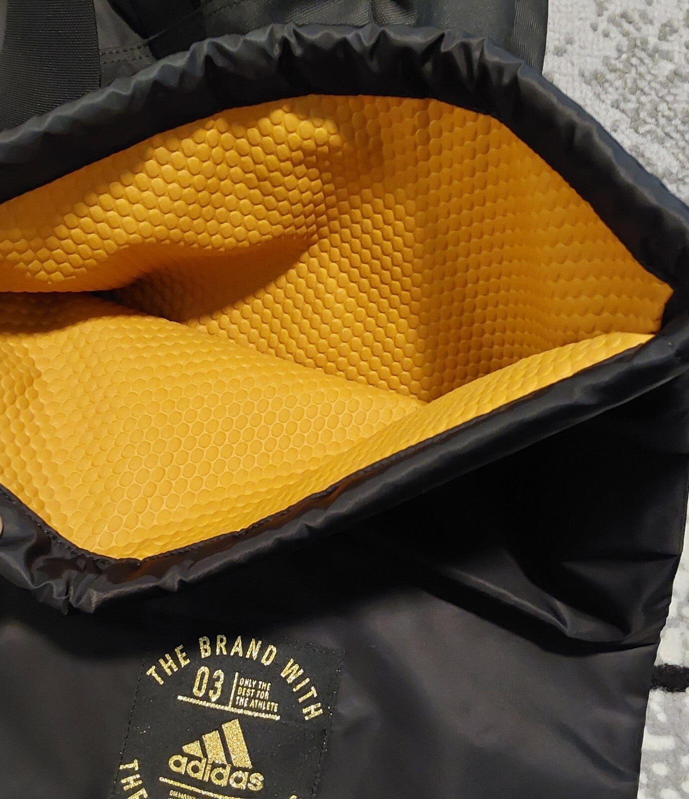 Adidas Creator Duffel & Drawstring Laundry Bag Black NWT 🔥🔥🔥RARE!!!