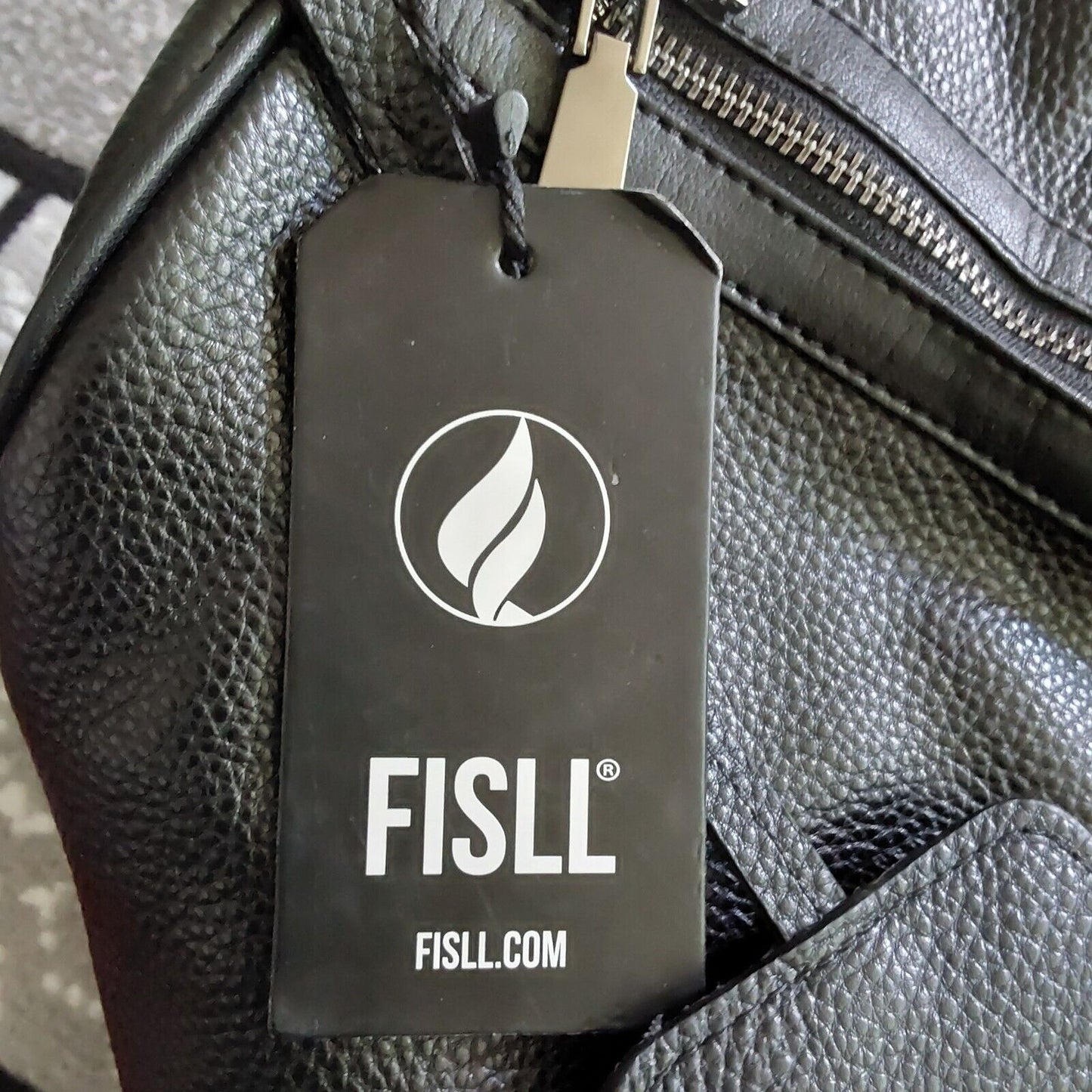 FISLL Official Medium Monogram Duffle Bag Black NWT