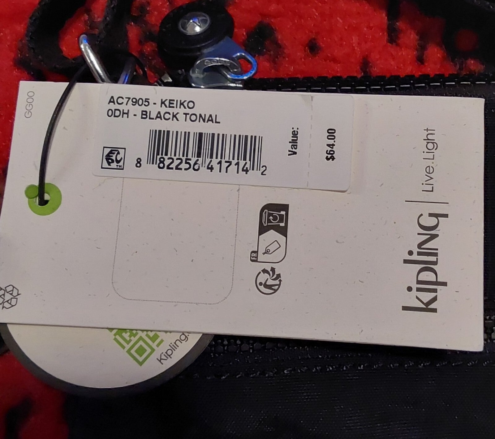 Kipling Keiko Crossbody Mini Bag Black NWT 🔥🔥🔥