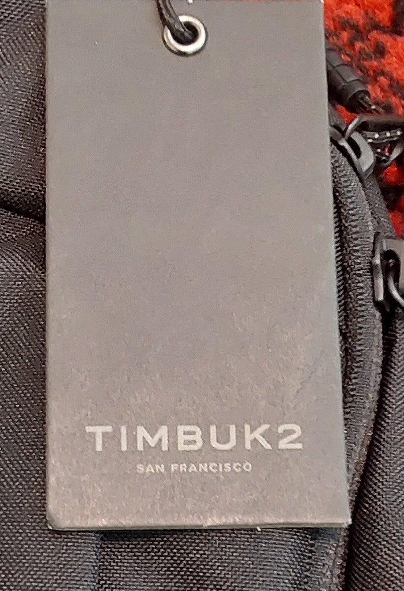 TimBuk2 Parkside Eco Backpack With Company Logo Black NWT 🔥🔥🔥