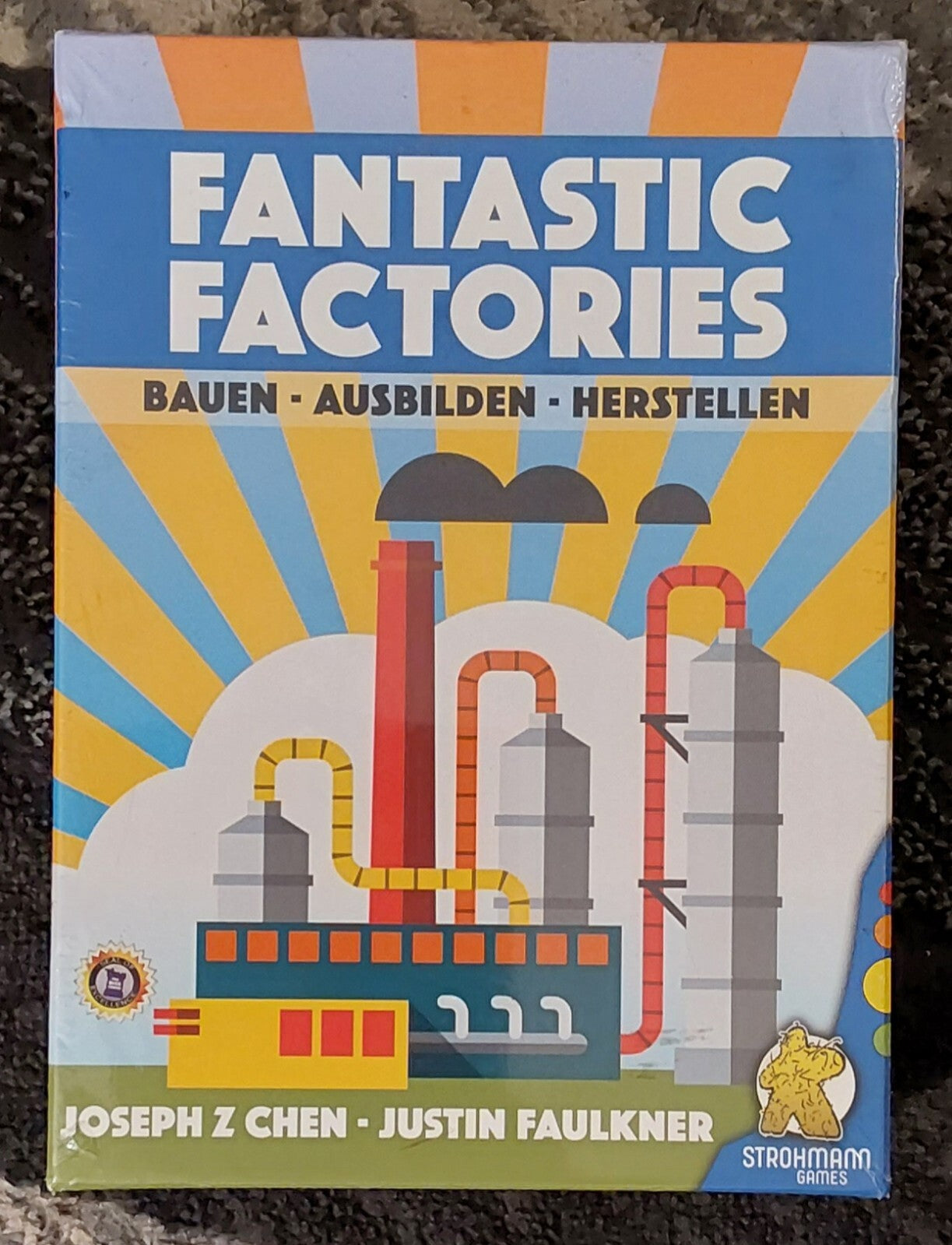 Fantastic Factories Board Game German Edition Blemished Box New 🔥🔥🔥