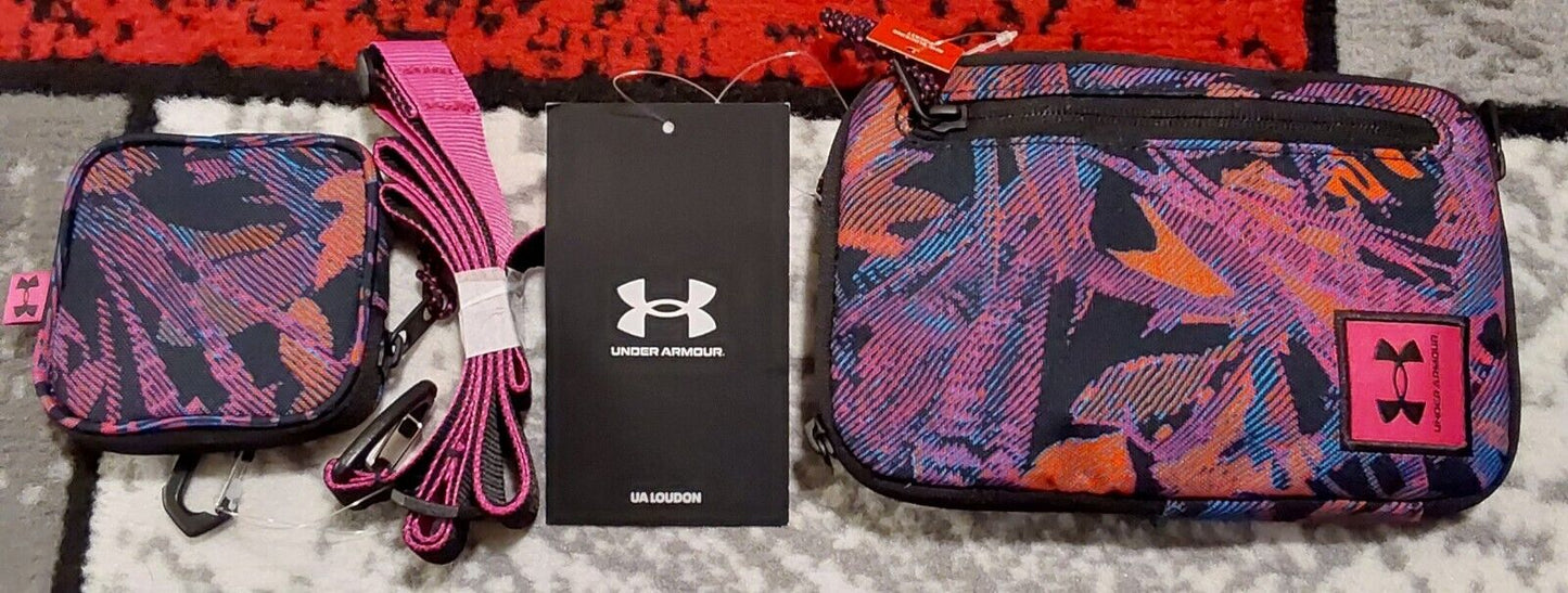 Under Armour UA Loudon Crossbody Set Print  NWT