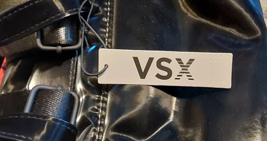 Victoria Secret VSX Liquid Shine Black Shark Backpack NWT 🔥🔥🔥