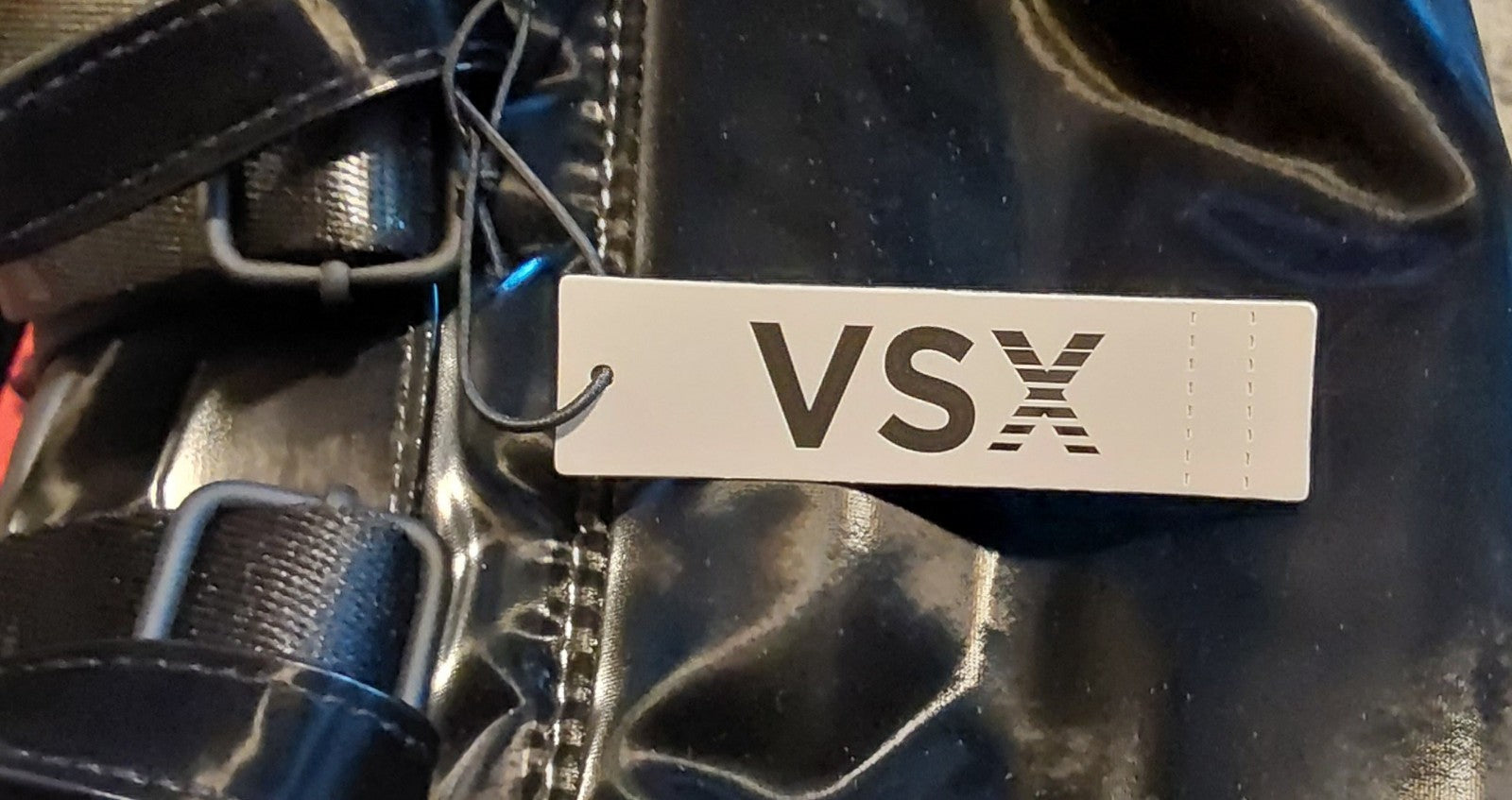 Victoria Secret VSX Liquid Shine Black Shark Backpack NWT 🔥🔥🔥