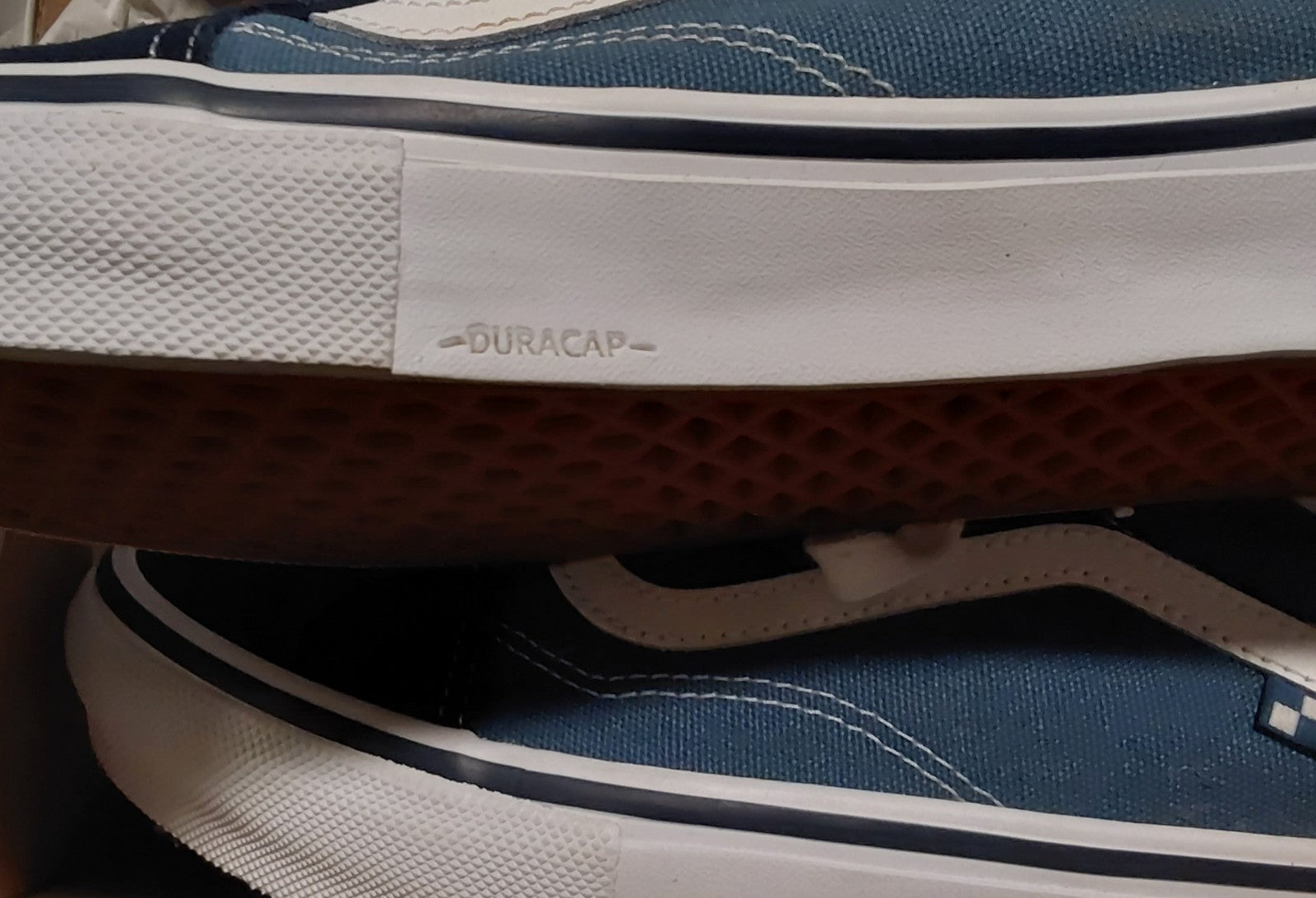Vans Skate Old Skool Navy Blue/White M 9.0 Single Wear 🔥🔥🔥