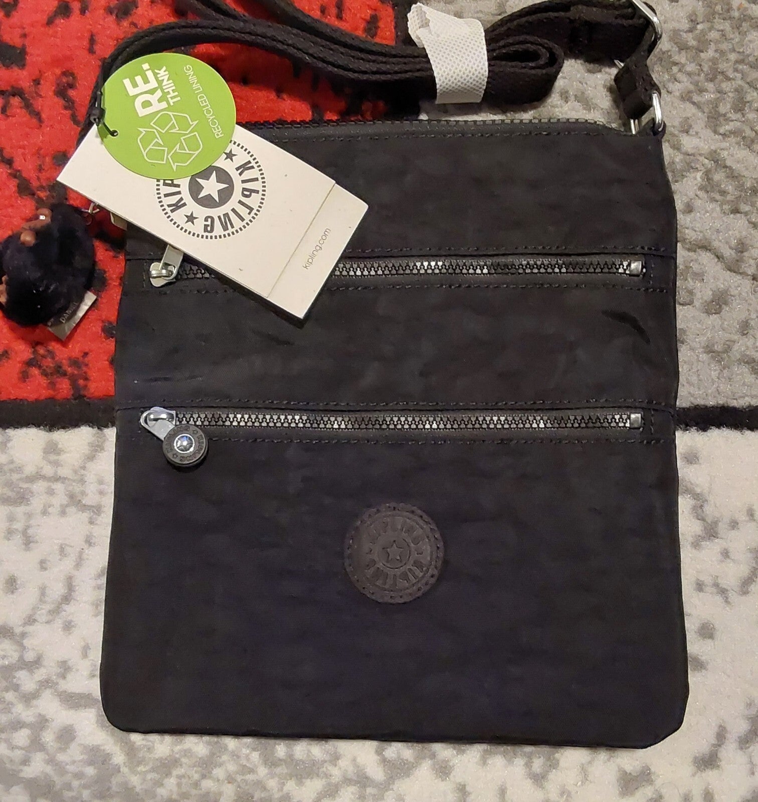 Kipling Keiko Crossbody Mini Bag Black NWT 🔥🔥🔥