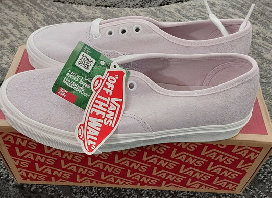 Vans Authentic Pig Suede Orchid Ice "Diamond Dust" Size 7.5W NIB