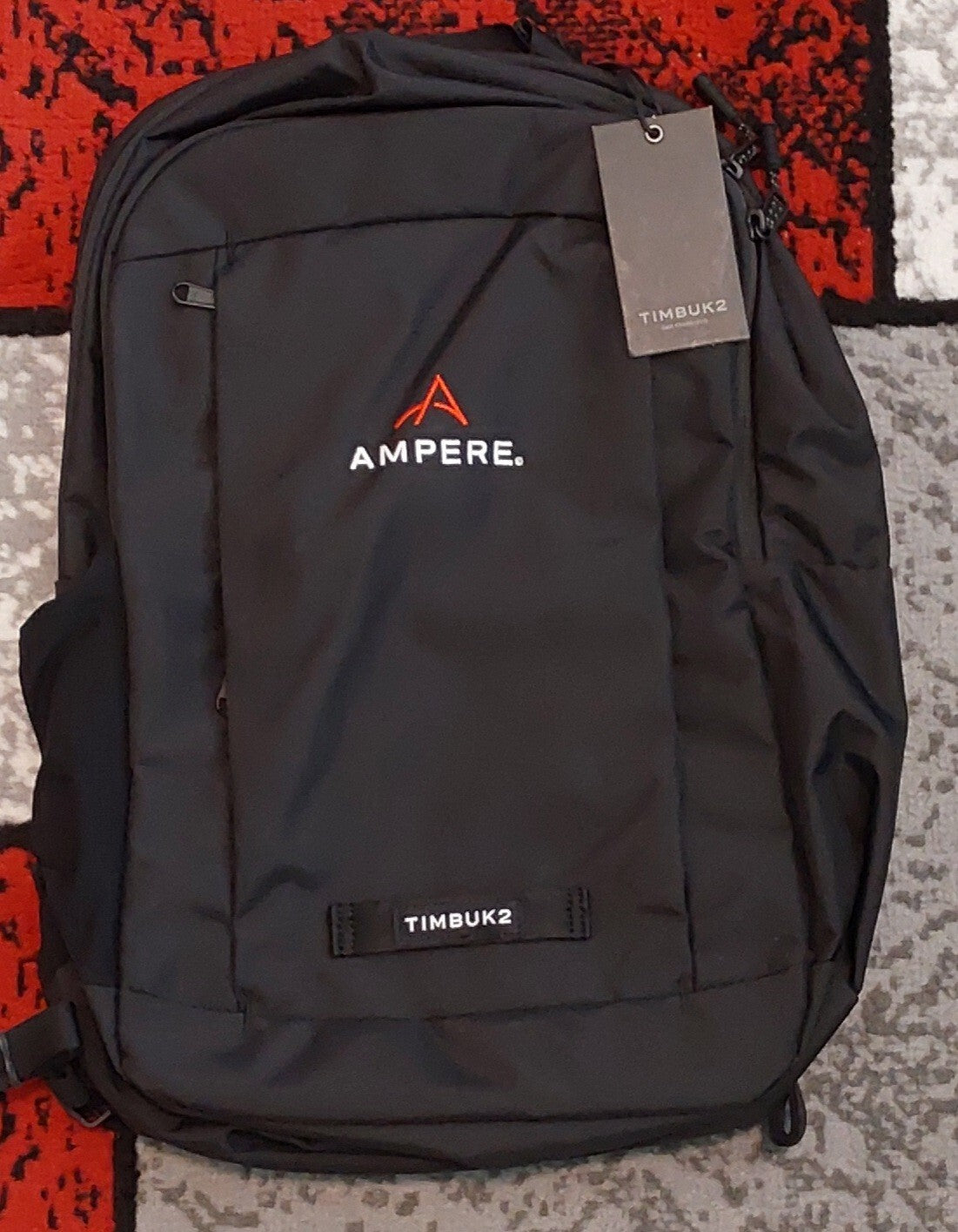 TimBuk2 Parkside Eco Backpack With Company Logo Black NWT 🔥🔥🔥