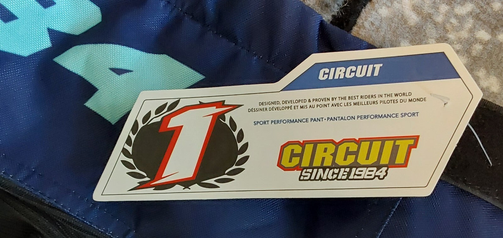 Circuit Equipment Reflex Gear Set Pants Blue Aqua Size 34 NWT🔥🔥🔥