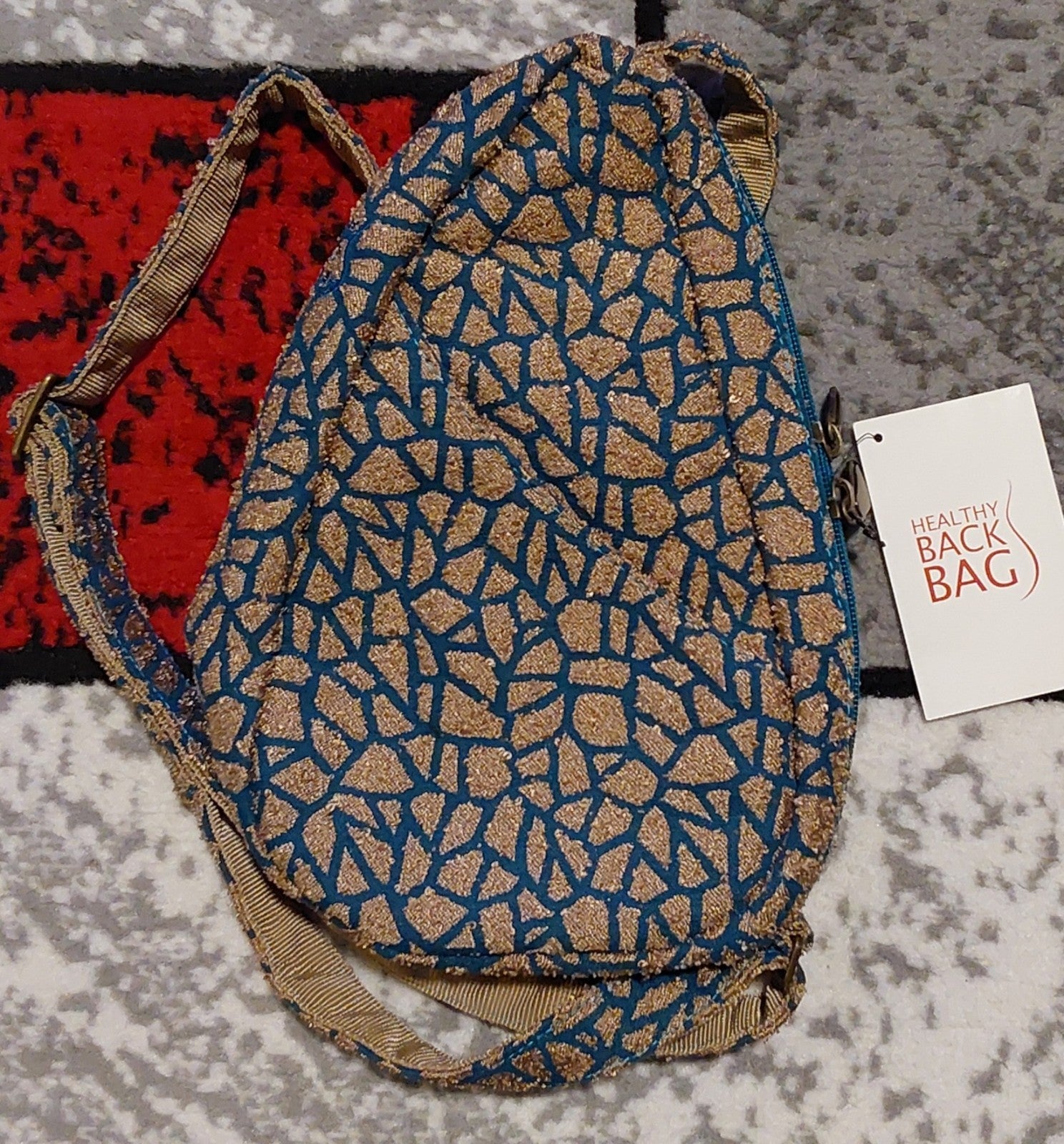 AmeriBag Healthy Back Bag Waterways Sling 3.5 Liters NWT 🔥🔥🔥