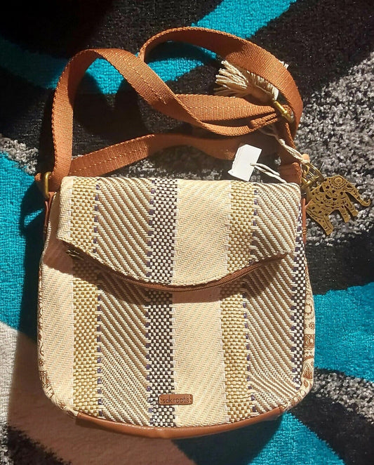 Sakroots Foldover Crossbody Bag Purse Summer Design NWOT