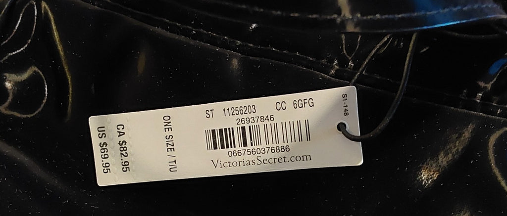 Victoria Secret VSX Liquid Shine Black Shark Backpack NWT 🔥🔥🔥